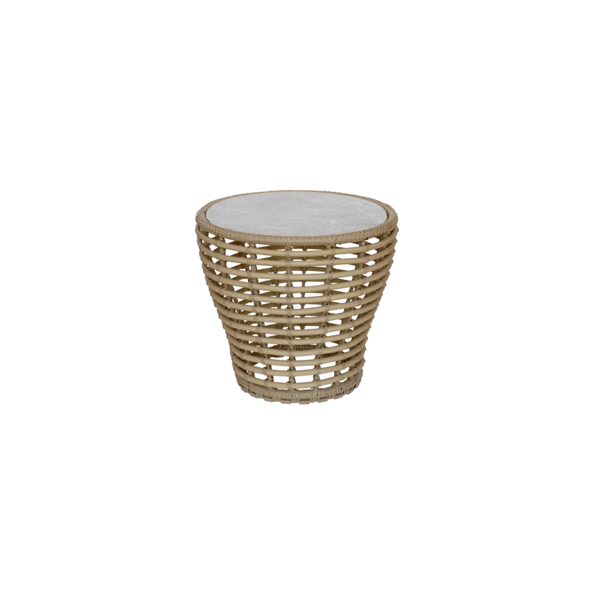 Basket kerámia kerti dohányzóasztal Ø50