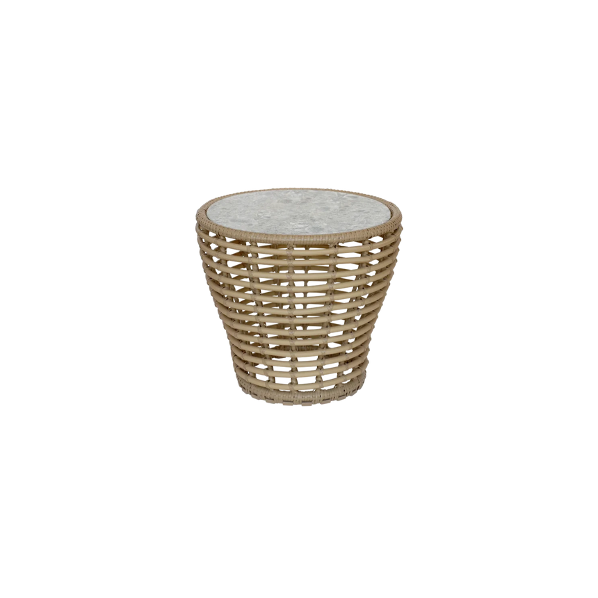 Basket kerámia kerti dohányzóasztal Ø50