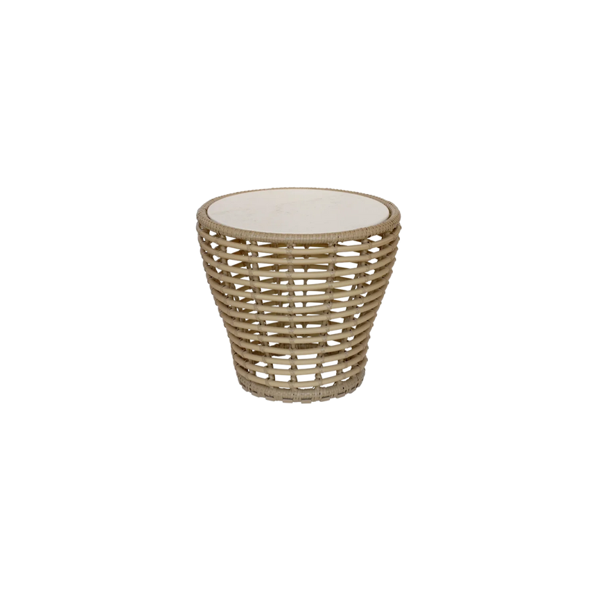 Basket kerámia kerti dohányzóasztal Ø50