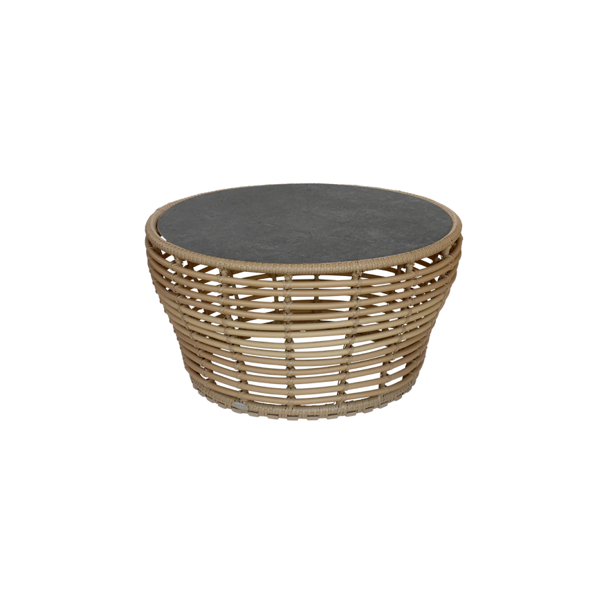 Basket kerámia kerti dohányzóasztal Ø75