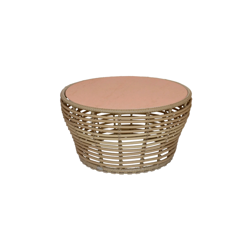 Basket kerámia kerti dohányzóasztal Ø75