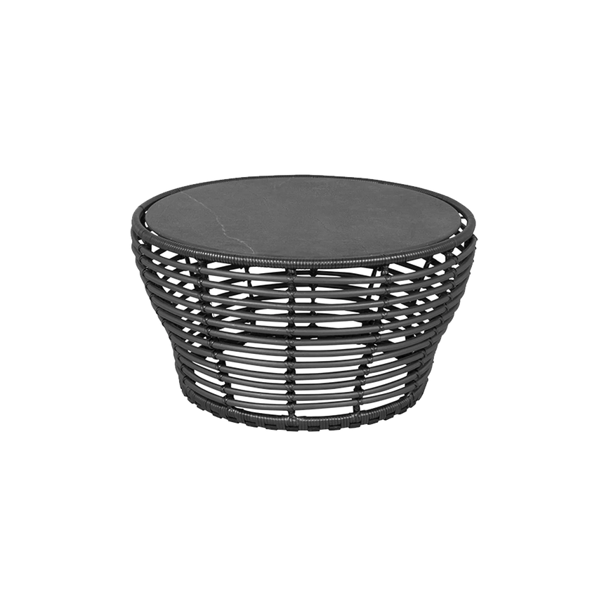 Basket kerámia kerti dohányzóasztal Ø75