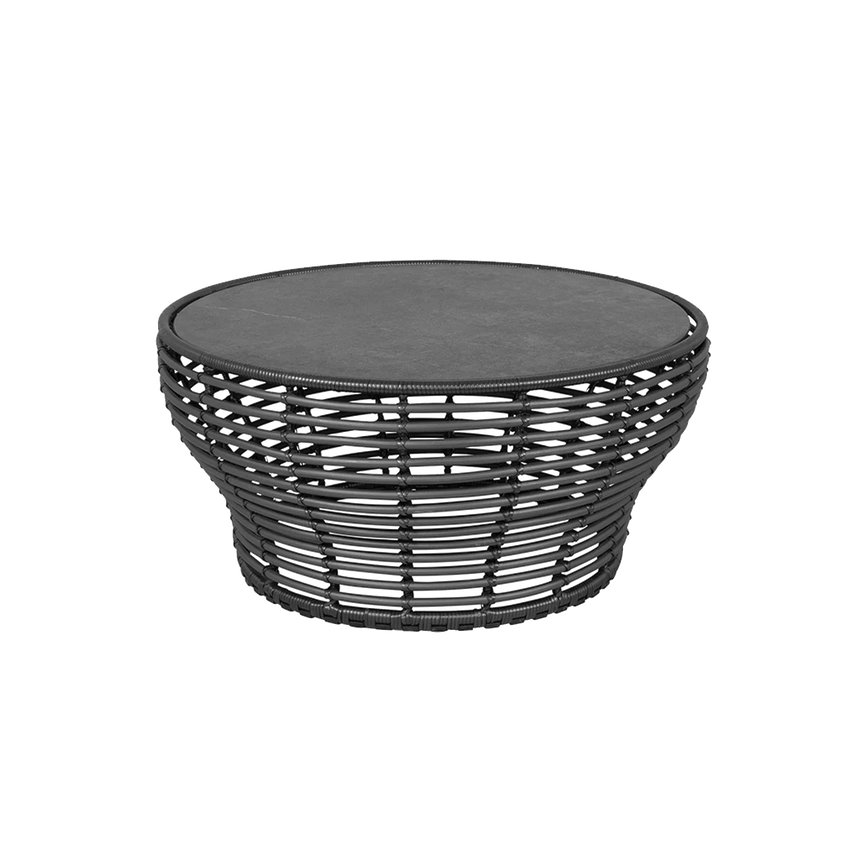 Basket kerámia kerti dohányzóasztal Ø95