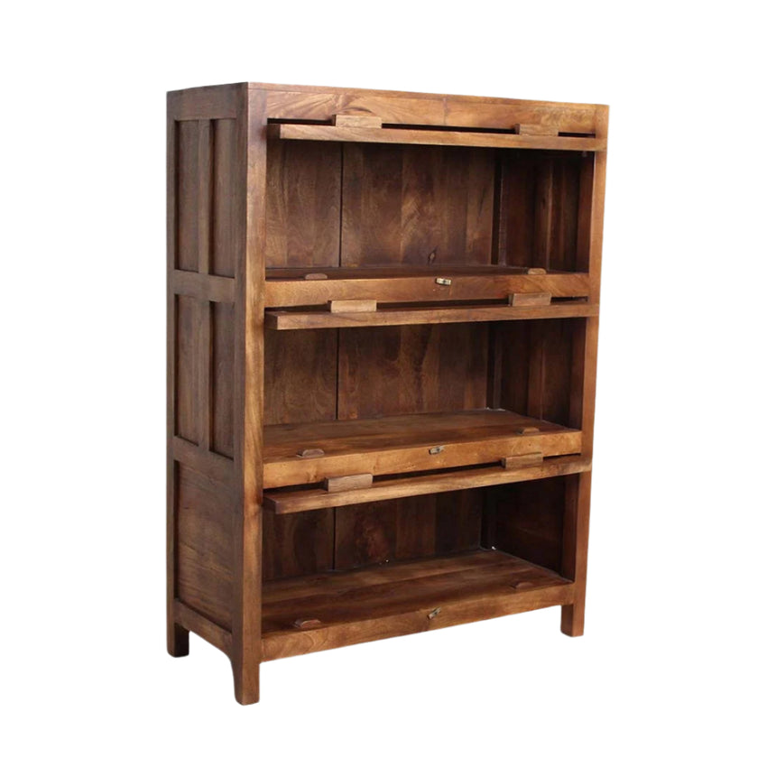 Library wooden cabinet 90x125