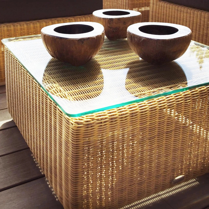 Chester üveg kerti dohányzóasztal