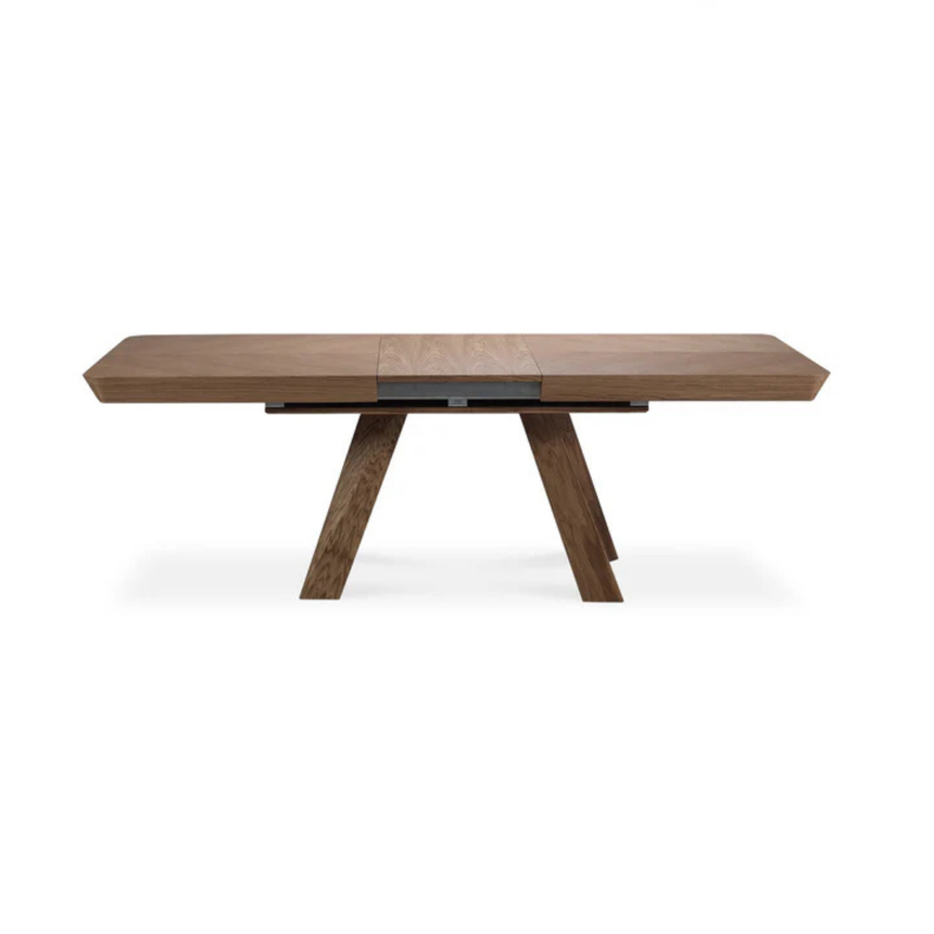 Sally extendable wooden dining table