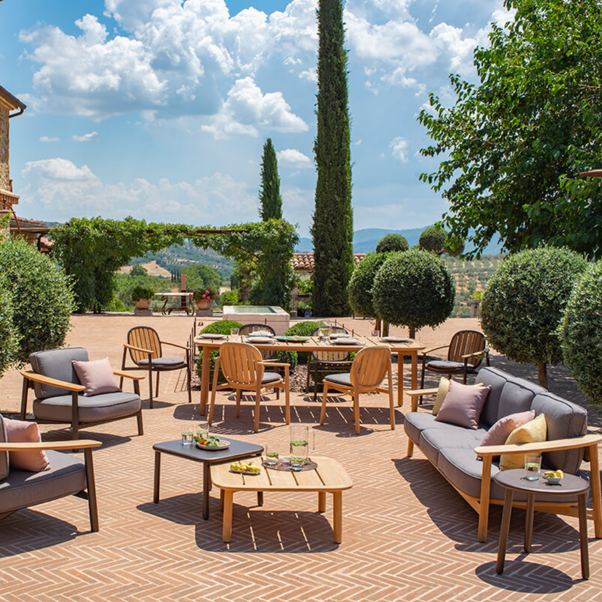 Twins fa kerti szék