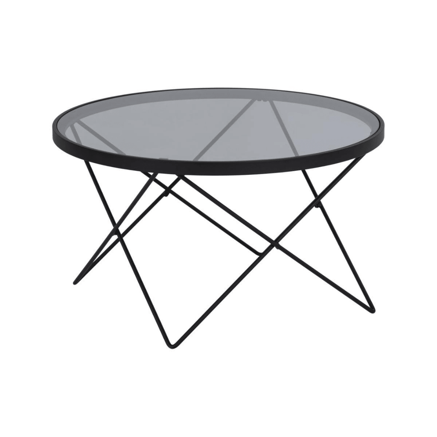 Cuxton glass coffee table