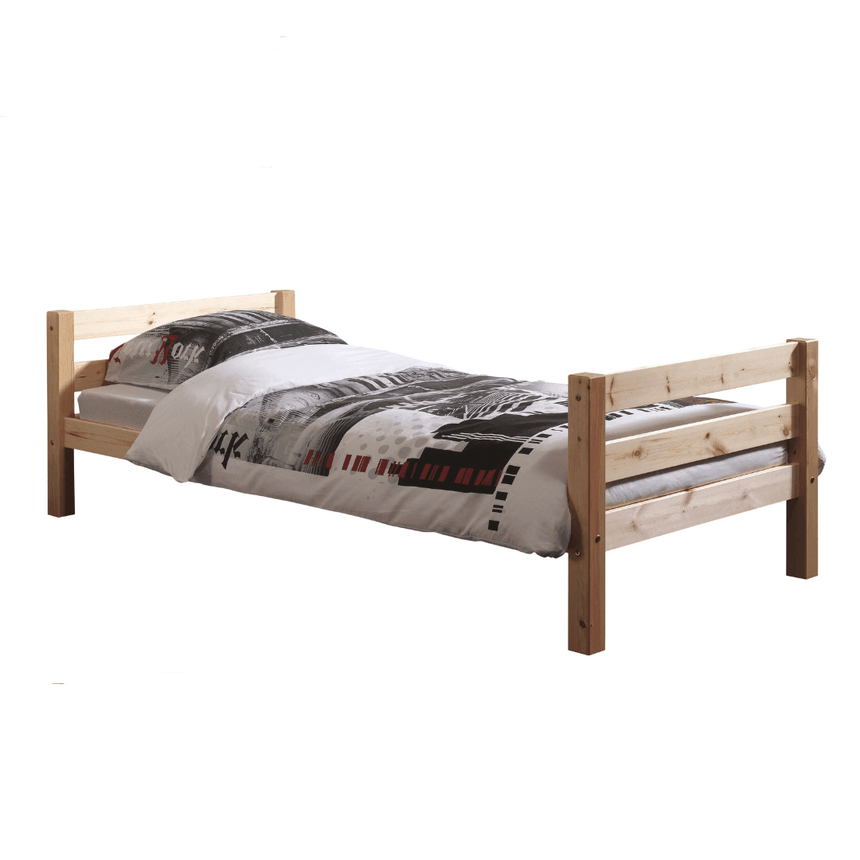 Pino wooden children's bed, 90x200
