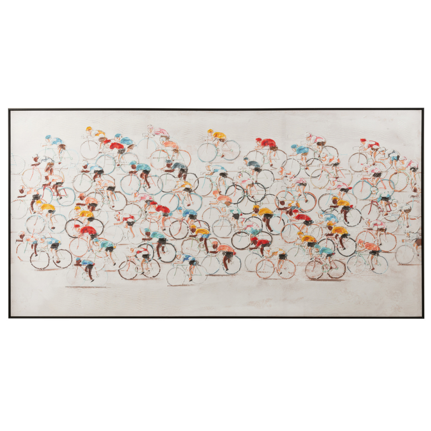 Cyclists vászon falikép