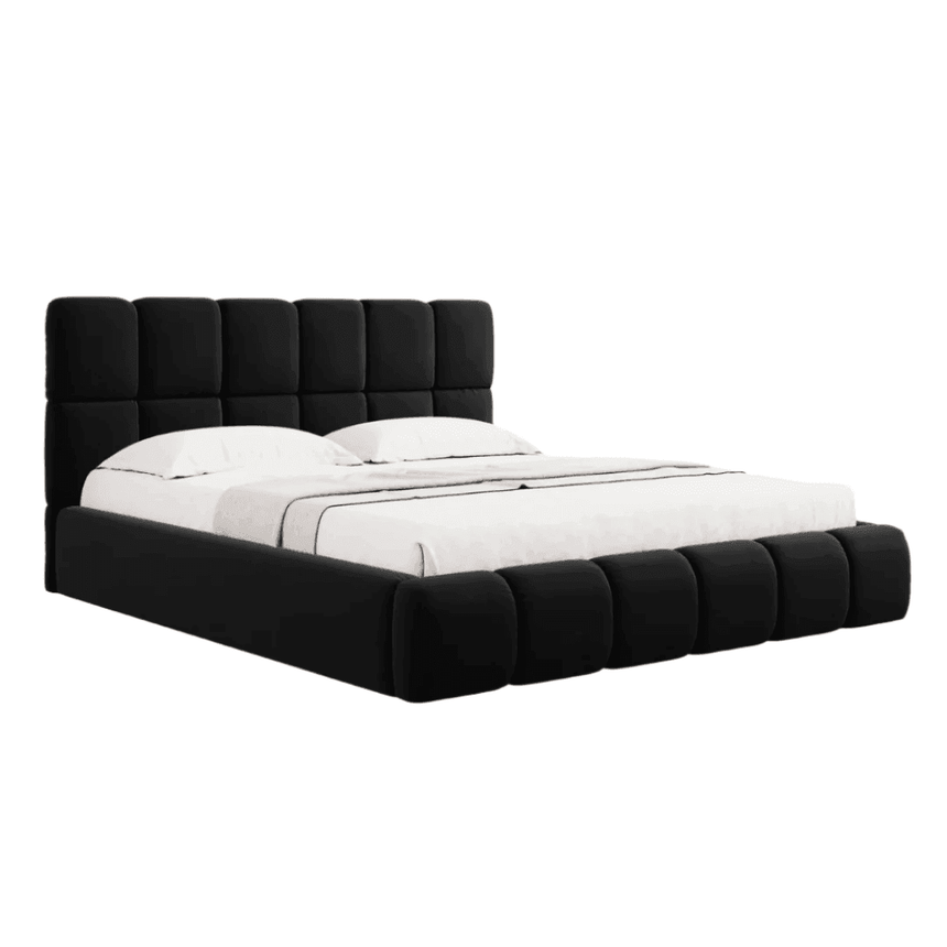 Bellis velvet bed frame 180x200