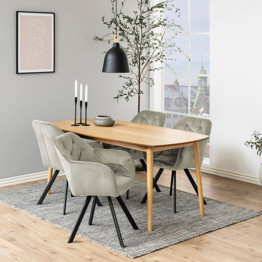 Lola bársony szék auto-return mechanikával-7