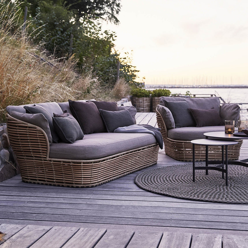 Basket 2 személyes szövet kerti kanapé