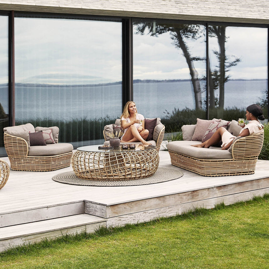 Basket 2 személyes szövet kerti kanapé