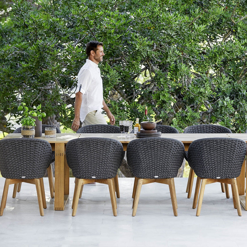 Peacock kötél kerti szék