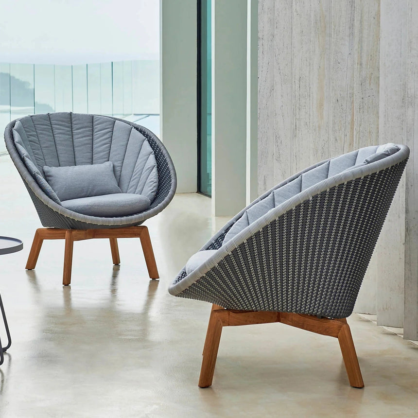 Peacock szövet kerti fotel