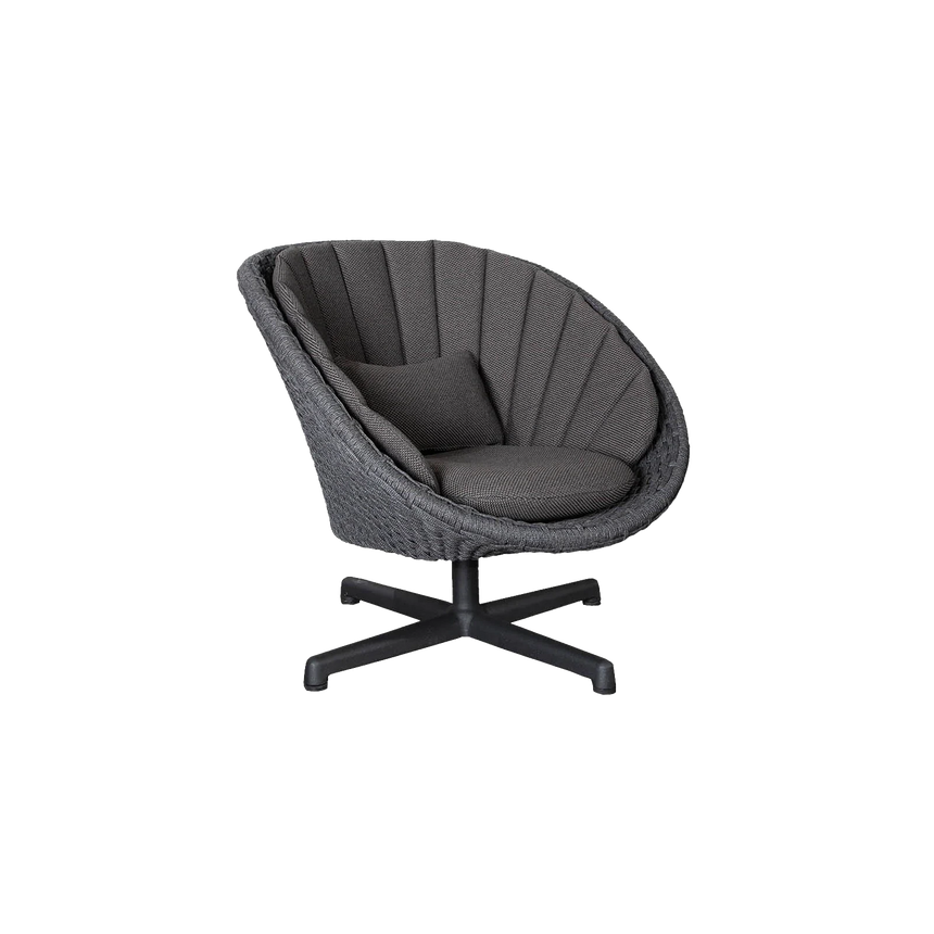 Peacock szövet kerti forgófotel