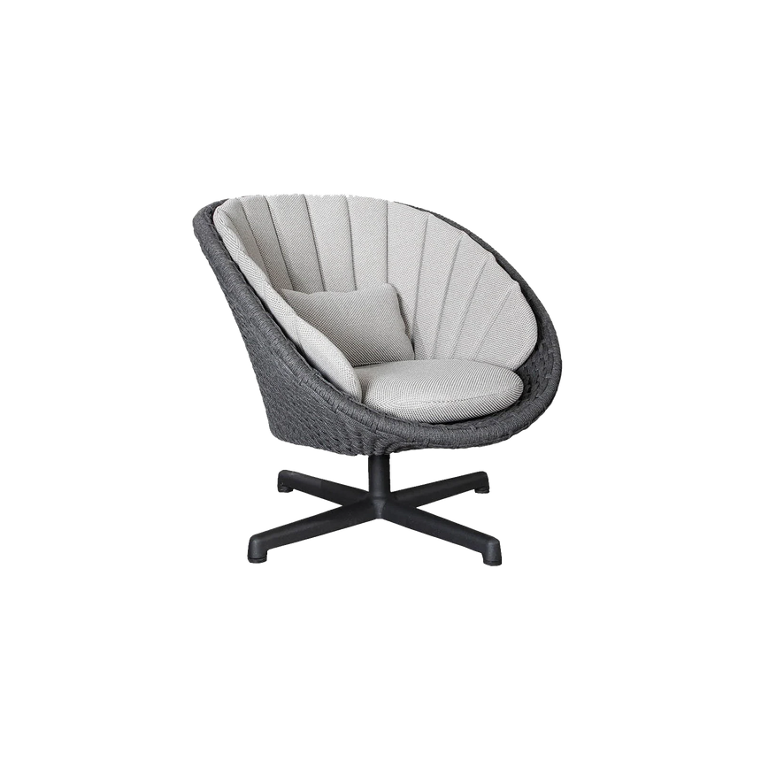 Peacock szövet kerti forgófotel