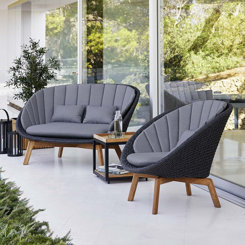 Peacock szövet kerti fotel