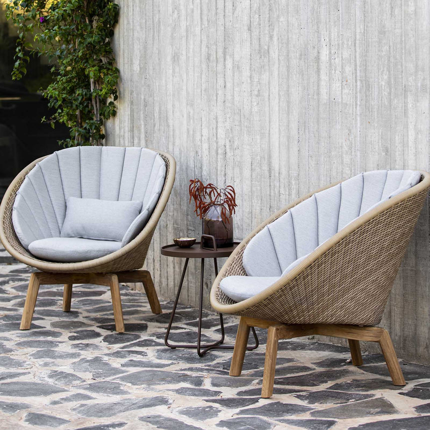 Peacock szövet kerti fotel