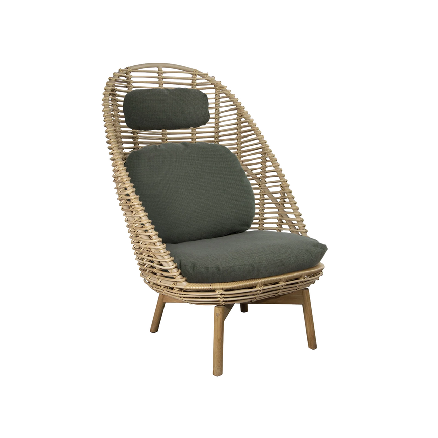 Hive szövet kerti fotel 115 fejpárnával