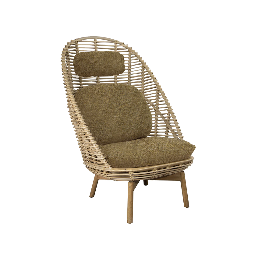 Hive szövet kerti fotel 115 fejpárnával