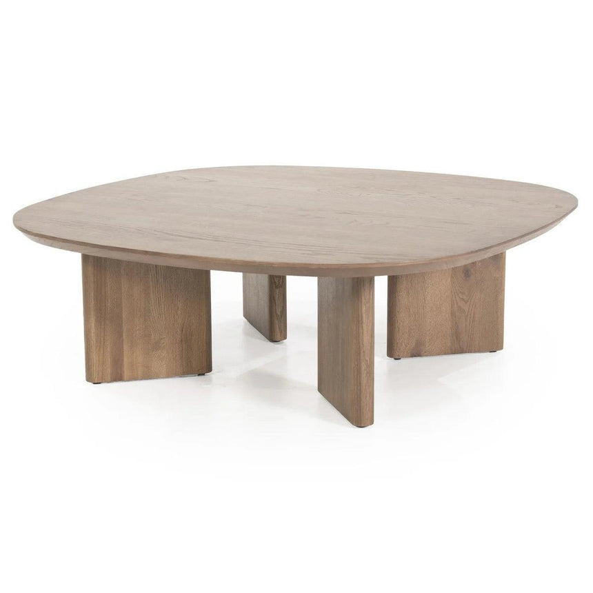 Stef wooden coffee table 100x100