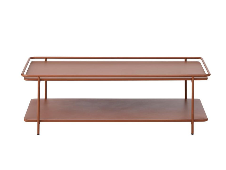 Yuba dohányzóasztal – Teljes fém szerkezet, 55x110 cm