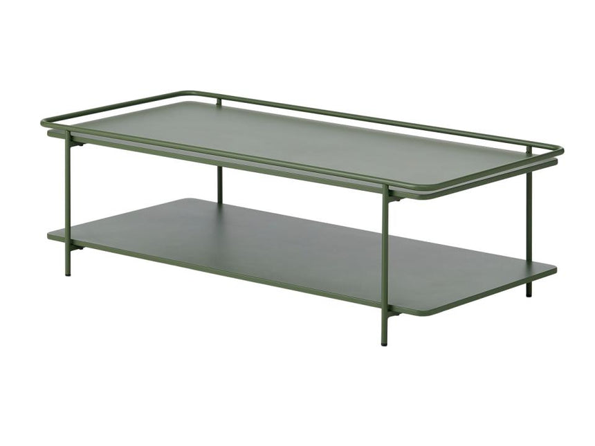 Yuba dohányzóasztal – Teljes fém szerkezet, 55x110 cm