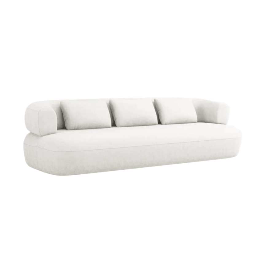 Jenny 4-seater chenille sofa