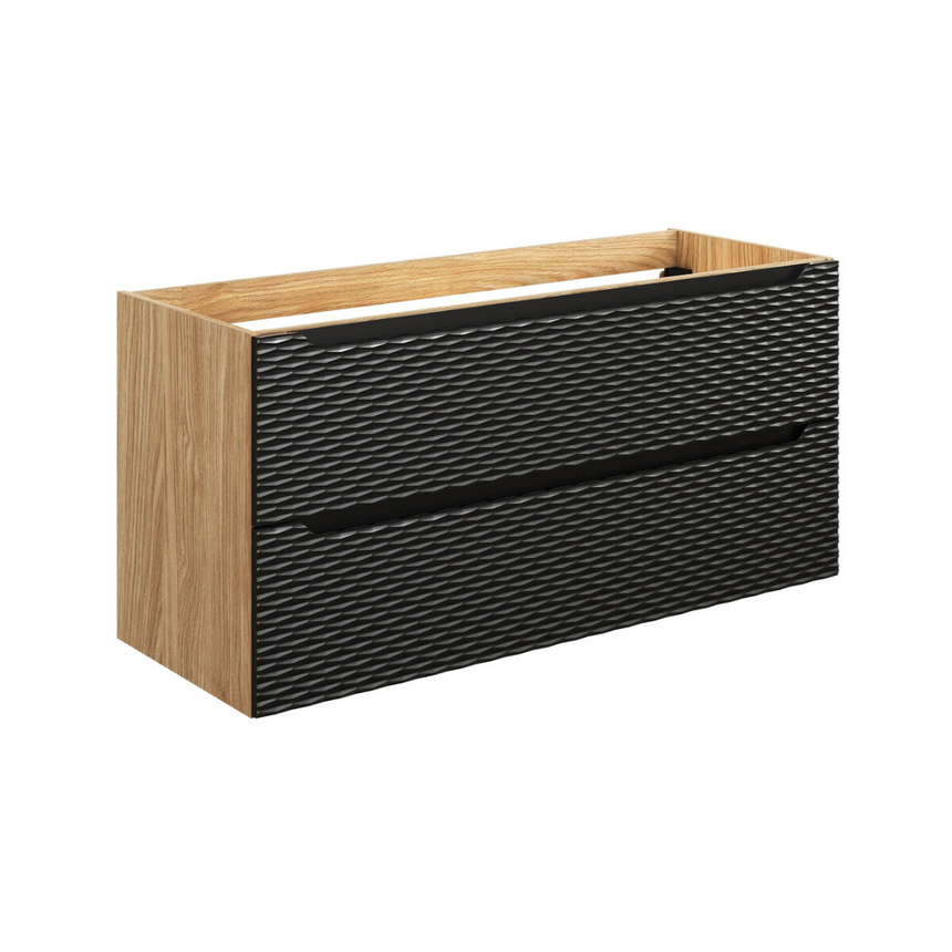 Baggy woven chenille pouf