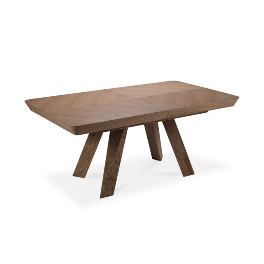 Sally extendable wooden dining table