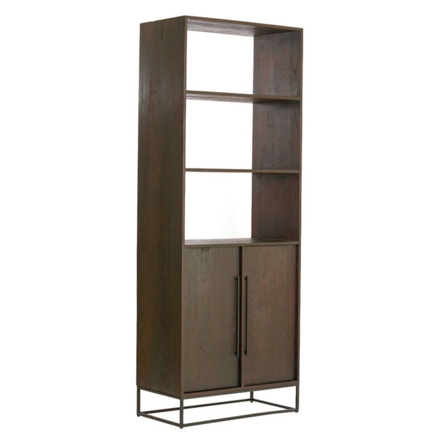 Yellow wooden dining table