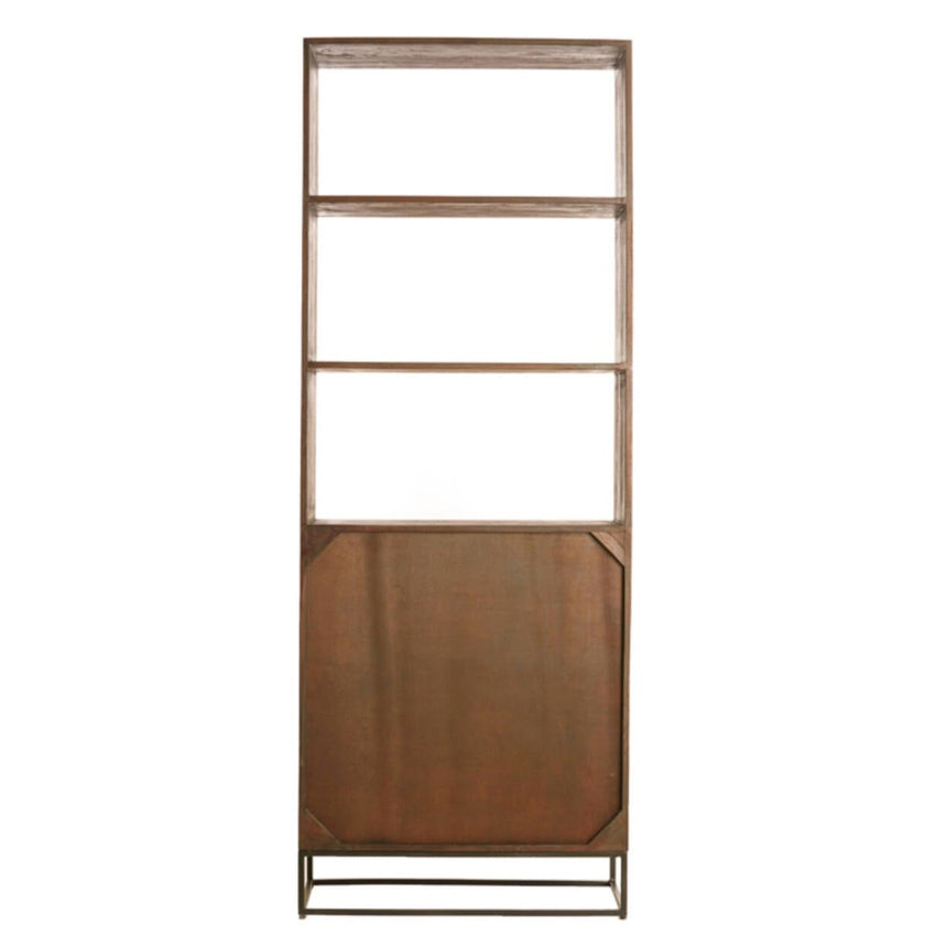 Yellow wooden dining table