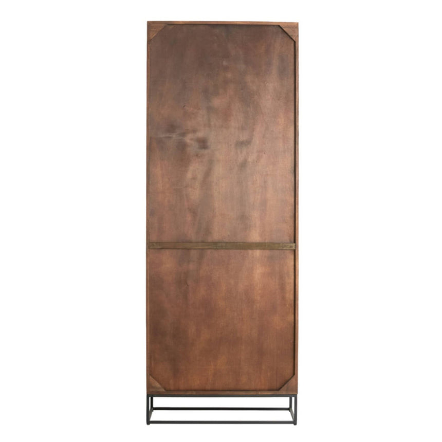 Yellow wooden dining table