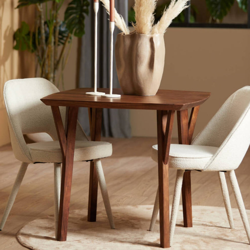 Quenza fa étkezőasztal 85x85