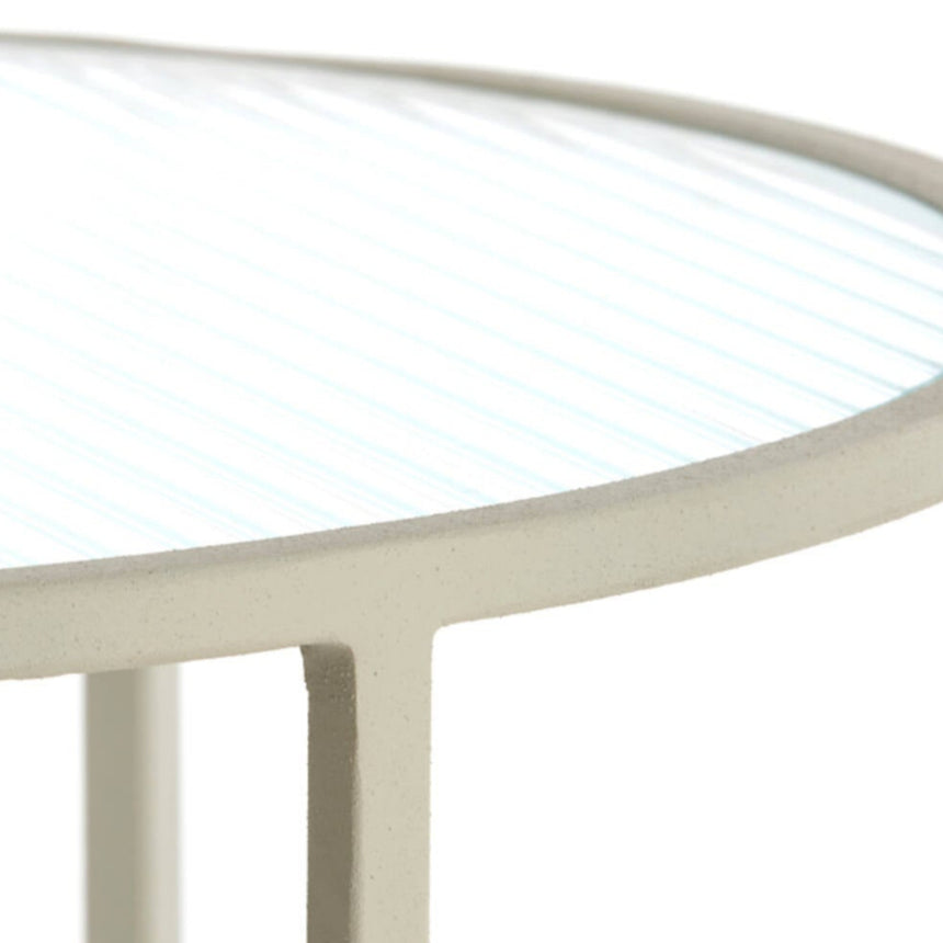 Talca üveg lerakóasztal szettben