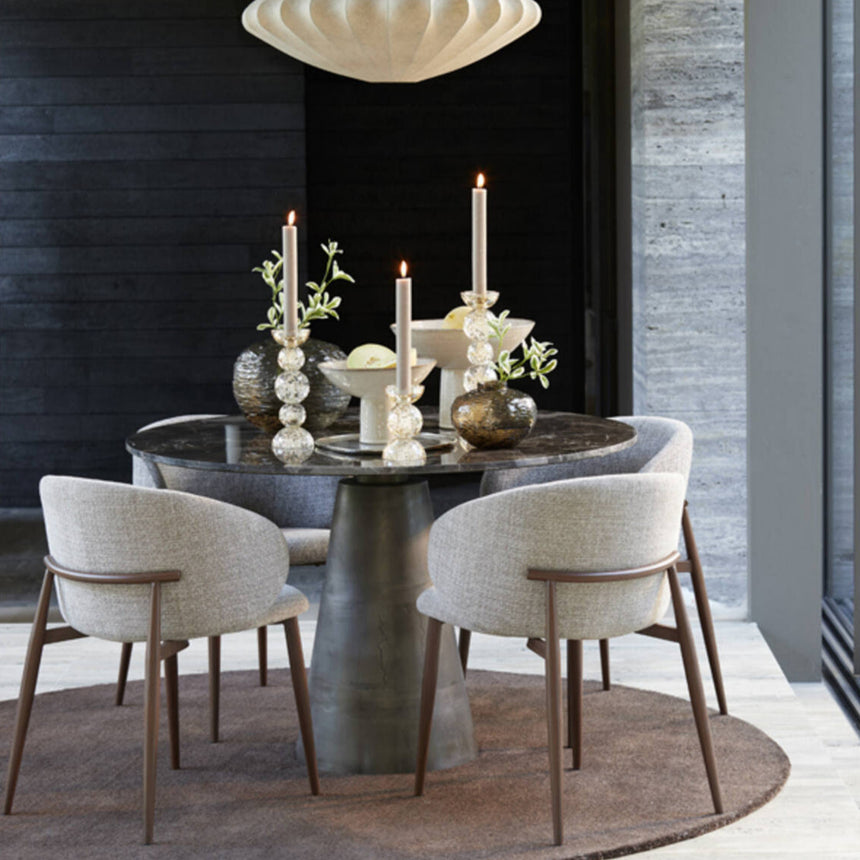 Kulona wooden dining table Ø140