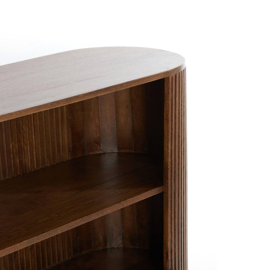 Yellow wooden dining table