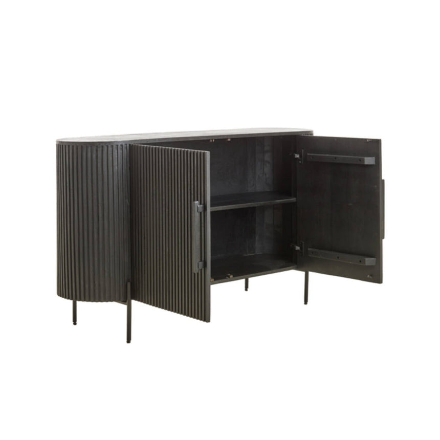 Yellow wooden dining table