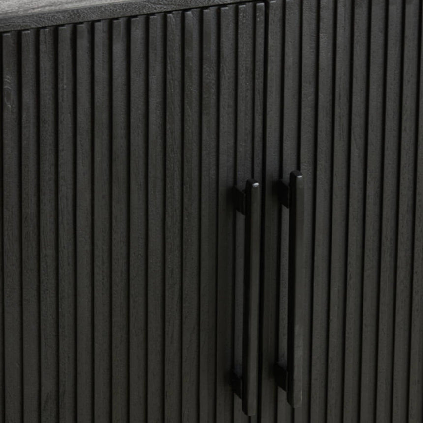 Yellow wooden dining table