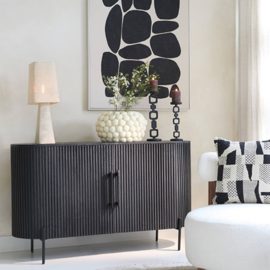 Yellow wooden dining table