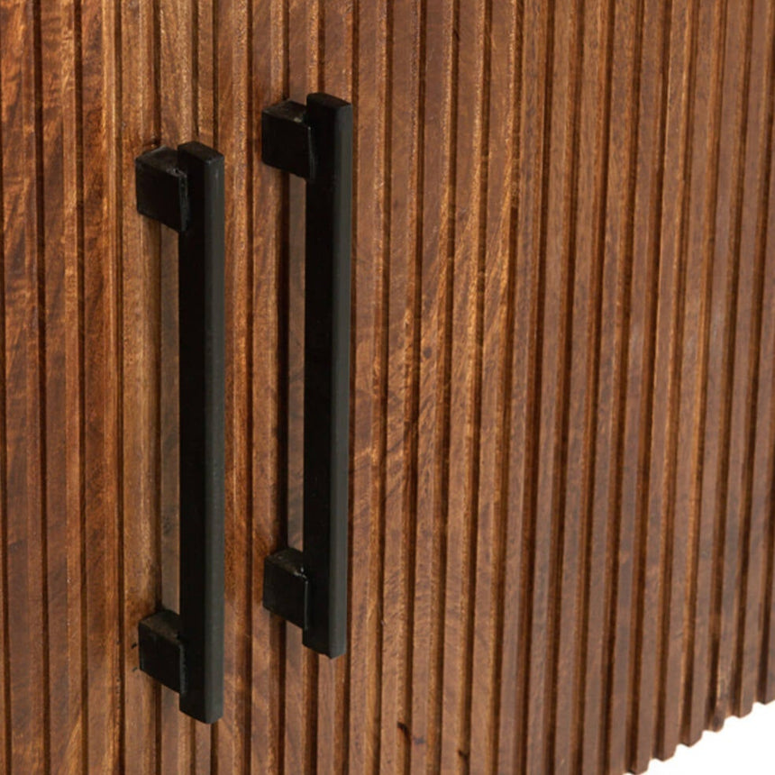 Yellow wooden dining table