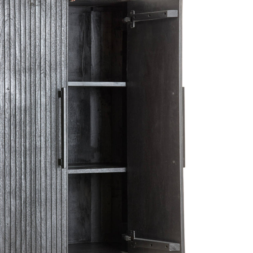 Yellow wooden dining table