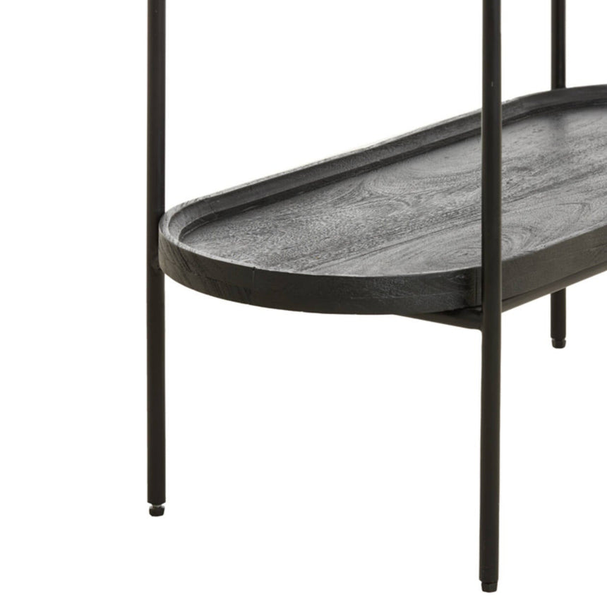 Yellow wooden dining table