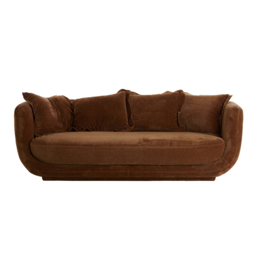 Braila 3 személyes bársony kanapé