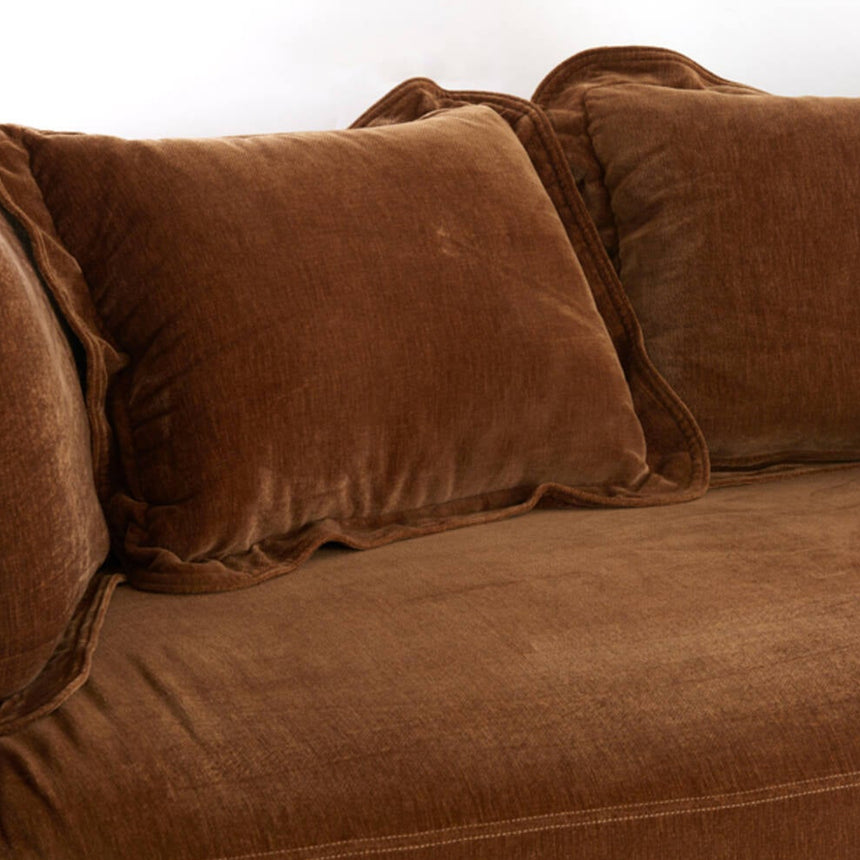 Braila 3 személyes bársony kanapé