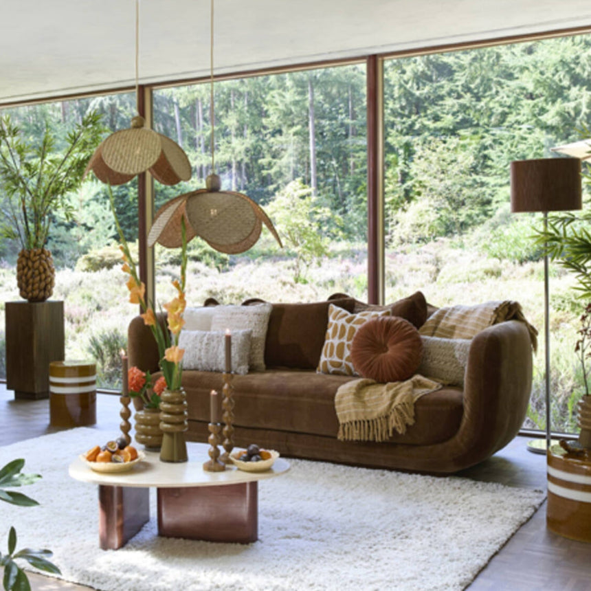 Braila 3 személyes bársony kanapé