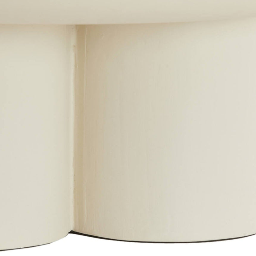 Yellow wooden dining table