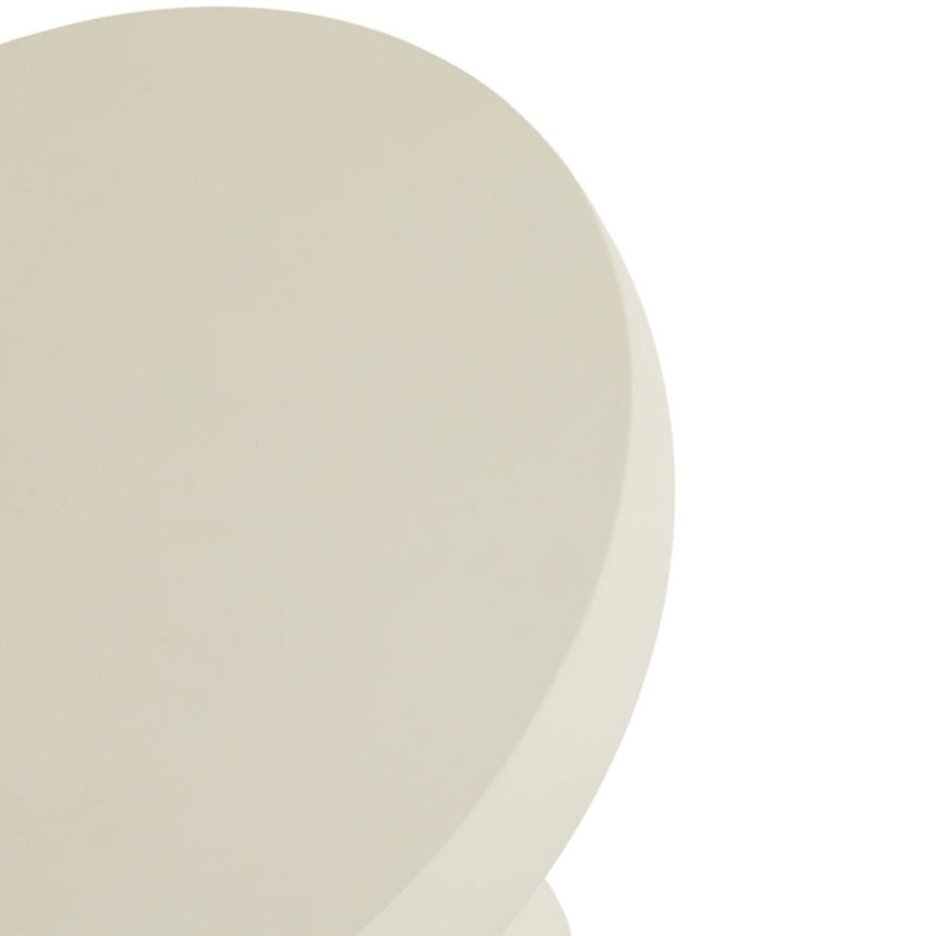 Yellow wooden dining table